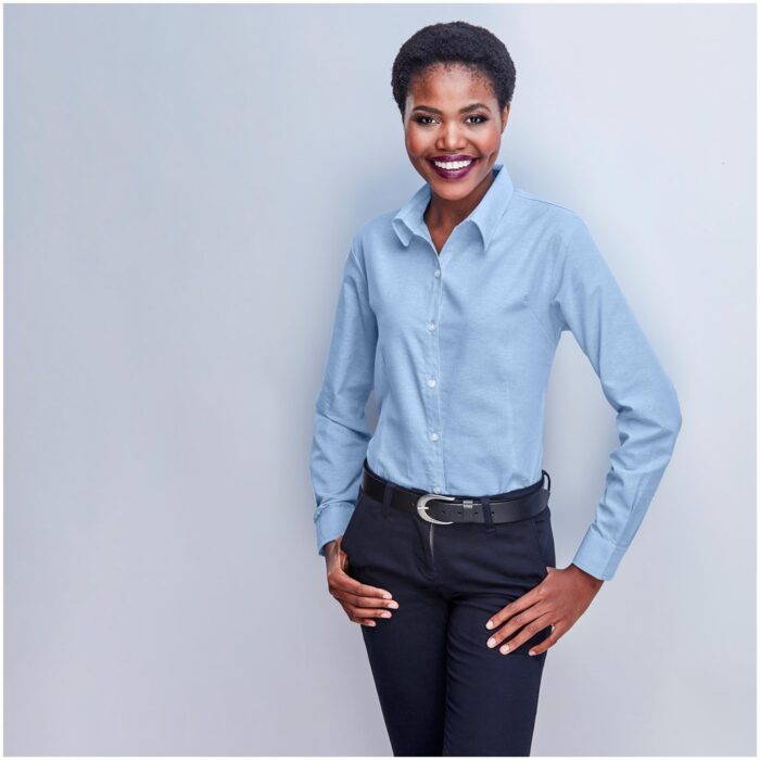 Ladies Long Sleeve Aspen Shirt - Image 3