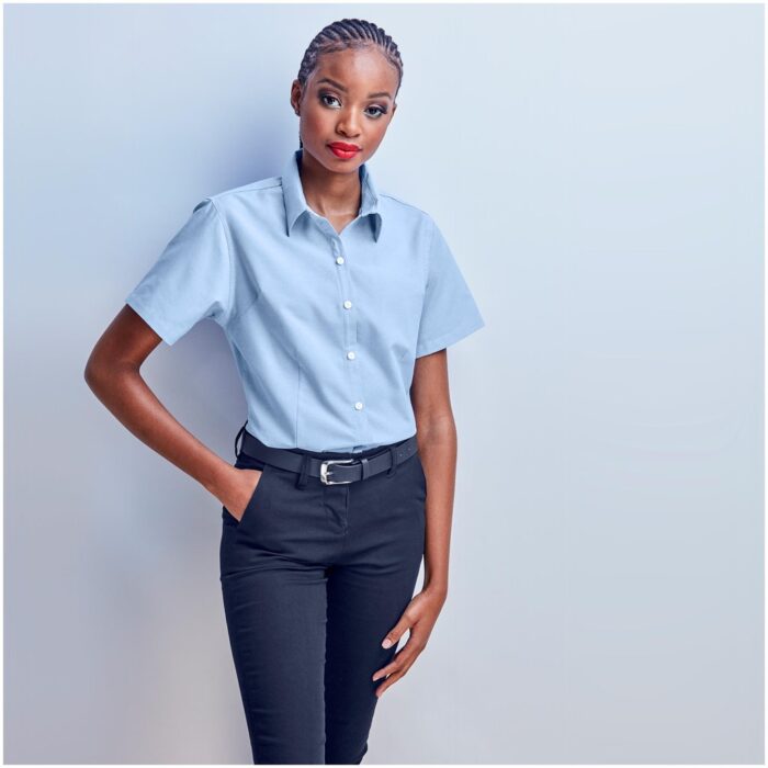 Ladies Short Sleeve Aspen Shirt - Image 3