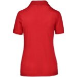 Ladies Galway Golf Shirt - Red - Image 3
