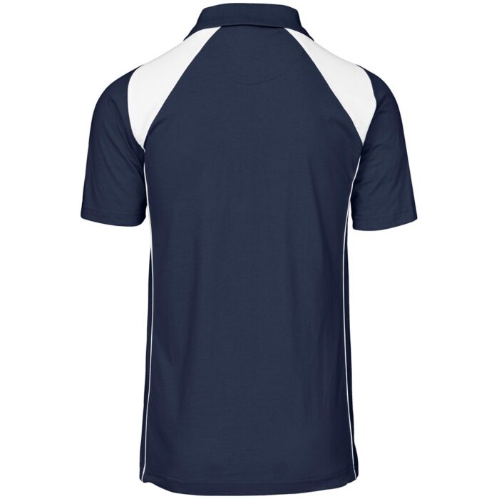 Mens Infinity Golf Shirt - Navy - Image 3