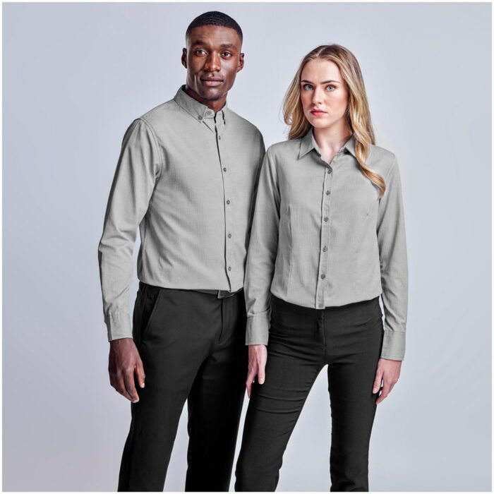 Mens Long Sleeve Nottingham Shirt - Image 3