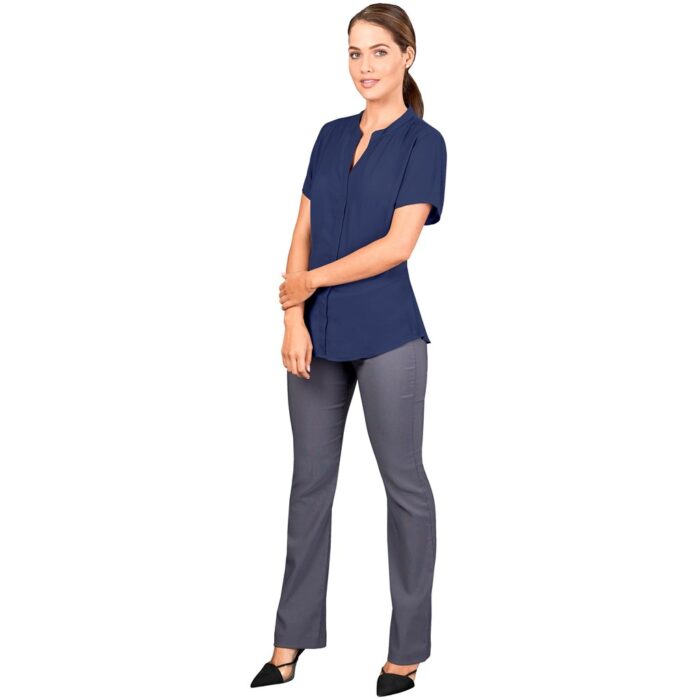 Ladies Short Sleeve Ava Blouse - Image 4