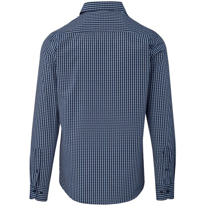 Mens Long Sleeve Kenton Shirt - Navy - Image 6