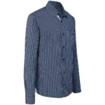 Mens Long Sleeve Kenton Shirt - Navy - Image 3