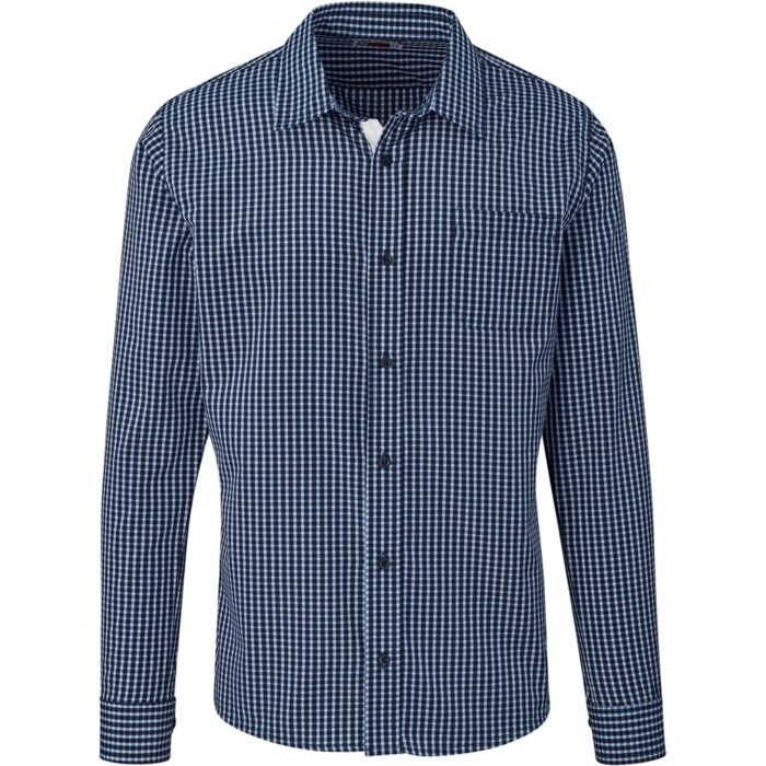 Mens Long Sleeve Kenton Shirt - Navy - Image 1