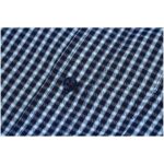 Mens Long Sleeve Kenton Shirt - Navy - Image 4