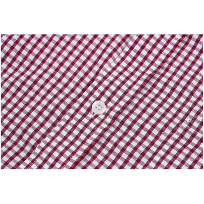 Ladies Long Sleeve Kenton Shirt - Red - Image 3