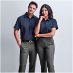 Ladies Short Sleeve Kensington Shirt - Image 3