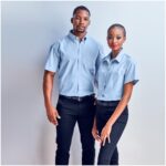 Ladies Short Sleeve Aspen Shirt - Image 4