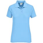 Ladies Sprint Golf Shirt - Light Blue - Image 4