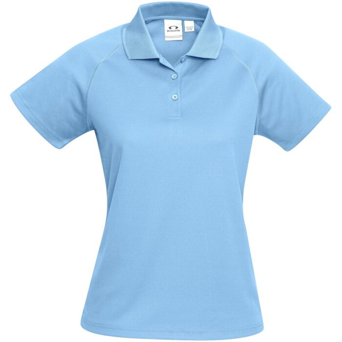 Ladies Sprint Golf Shirt - Light Blue - Image 1