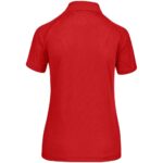 Ladies Sprint Golf Shirt - Red - Image 4