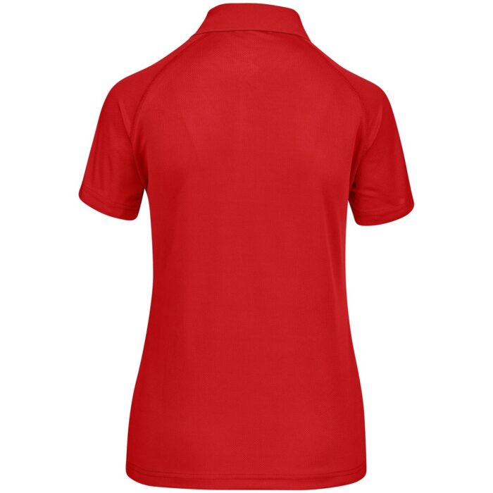 Ladies Sprint Golf Shirt - Red - Image 4
