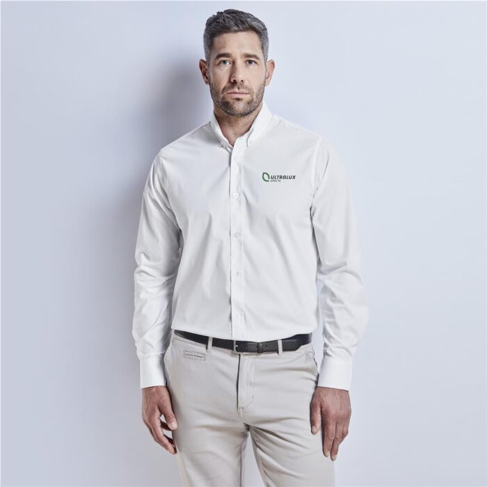 Mens Long Sleeve Sheffield Stretch Shirt - Image 1