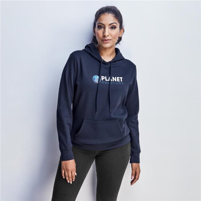 Ladies Okiyo Kaizen Recycled Hooded Sweater - Image 1