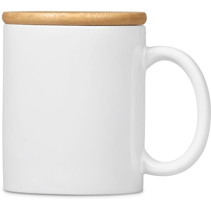 Okiyo Sozo Bamboo & Ceramic Sublimation Coffee Mug - 330ml - Image 20