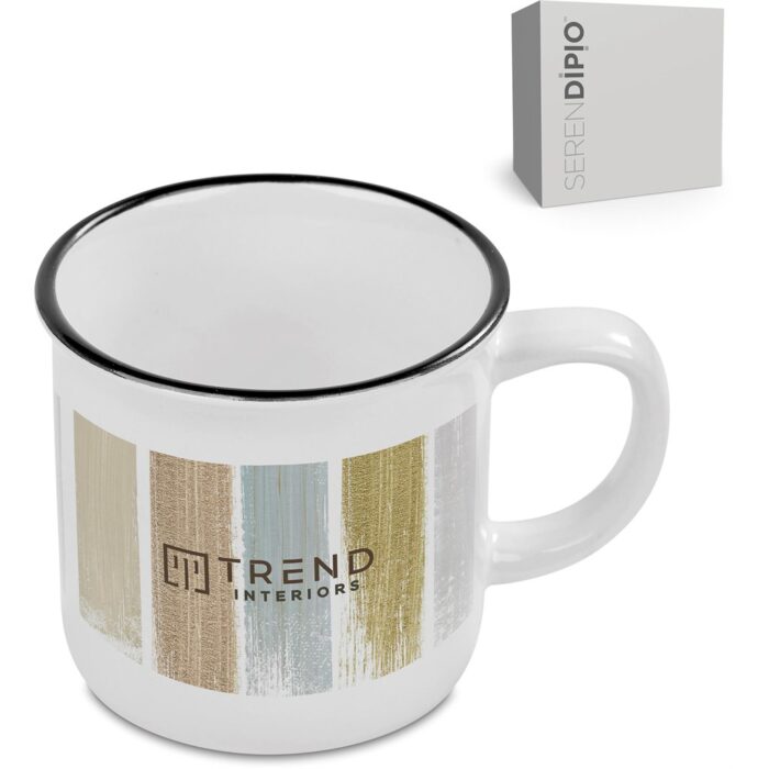 Serendipio York Ceramic Sublimation Coffee Mug - 280ml - Image 5