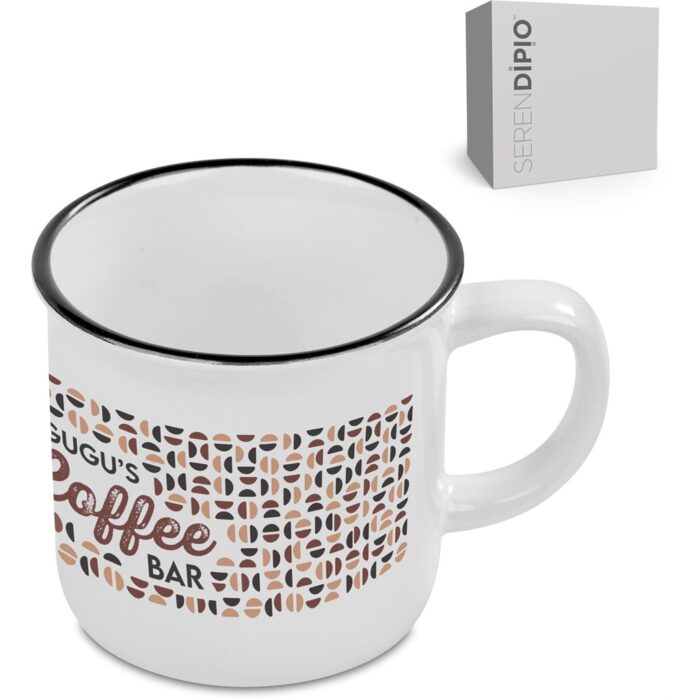 Serendipio York Ceramic Sublimation Coffee Mug - 280ml - Image 15