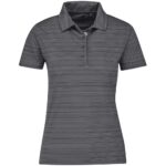 Ladies Astoria Golf Shirt - Grey - Image 2