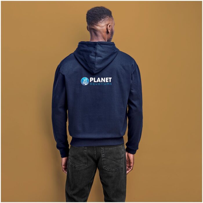 Mens Okiyo Kaizen Recycled Hooded Sweater - Image 4