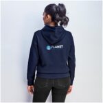 Ladies Okiyo Kaizen Recycled Hooded Sweater - Image 2