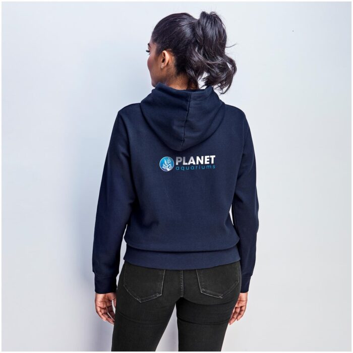 Ladies Okiyo Kaizen Recycled Hooded Sweater - Image 2