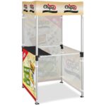Ovation Sublimated Gazebo 1m X 1m Kiosk - 3 Half-Wall Skins - 1 Full-Wall Skin - Image 17