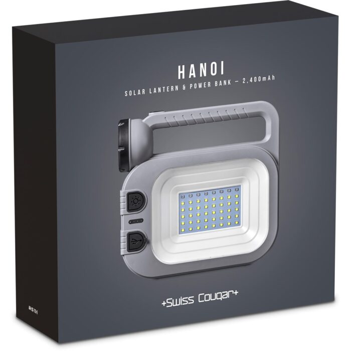 Swiss Cougar Hanoi Solar Lantern & Power Bank - 2.400mAh - Image 19