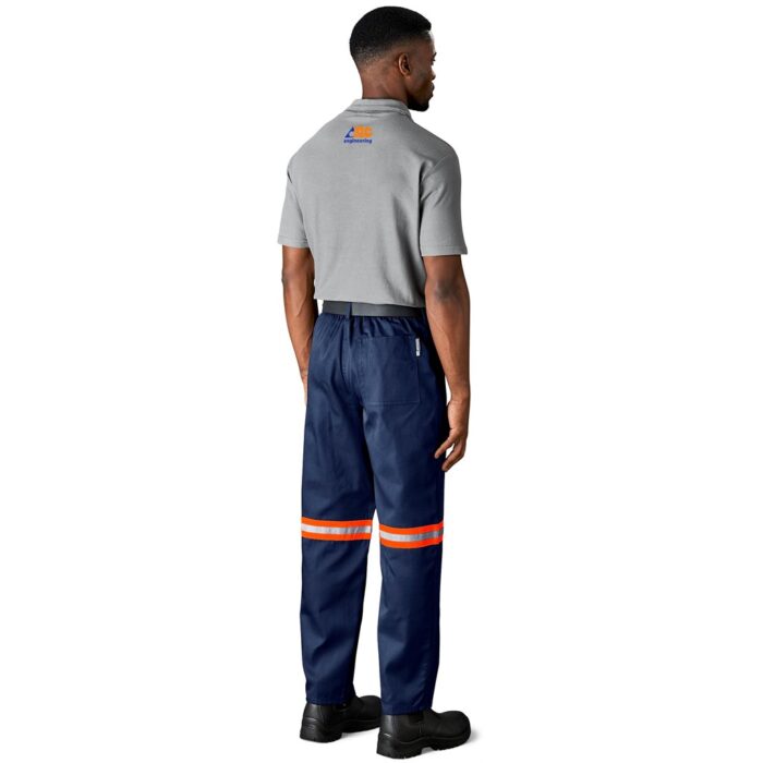 Trade Polycotton Pants - Reflective Legs - Orange Tape - Image 3