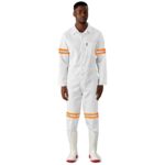Safety Polycotton Boiler Suit - Reflective Arms & Legs - Orange Tape - Image 4