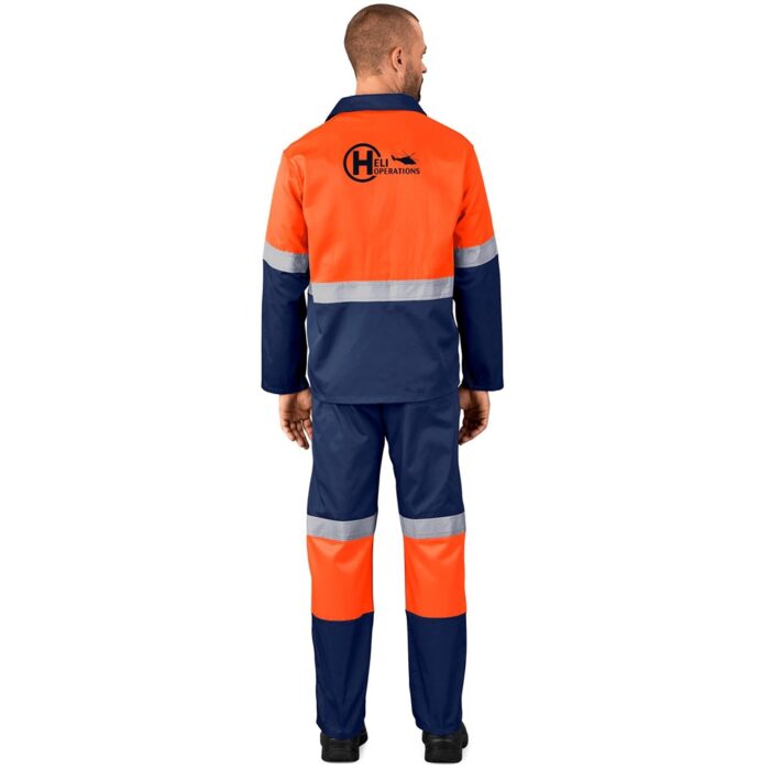 Traffic Premium Two-Tone Hi-Viz Reflective Jacket - Image 3
