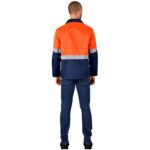 Traffic Premium Two-Tone Hi-Viz Reflective Jacket - Image 18
