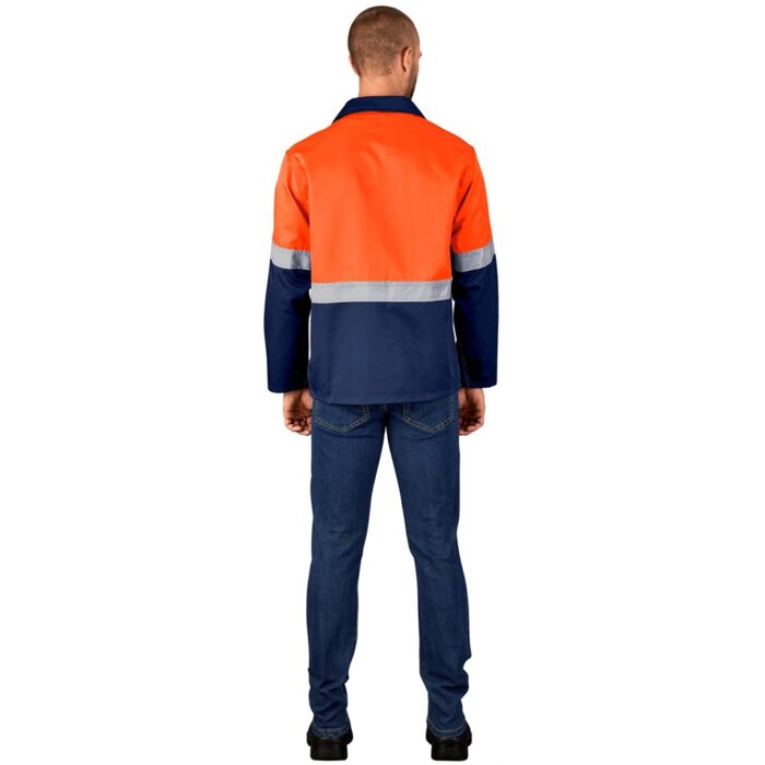 Traffic Premium Two-Tone Hi-Viz Reflective Jacket - Image 18