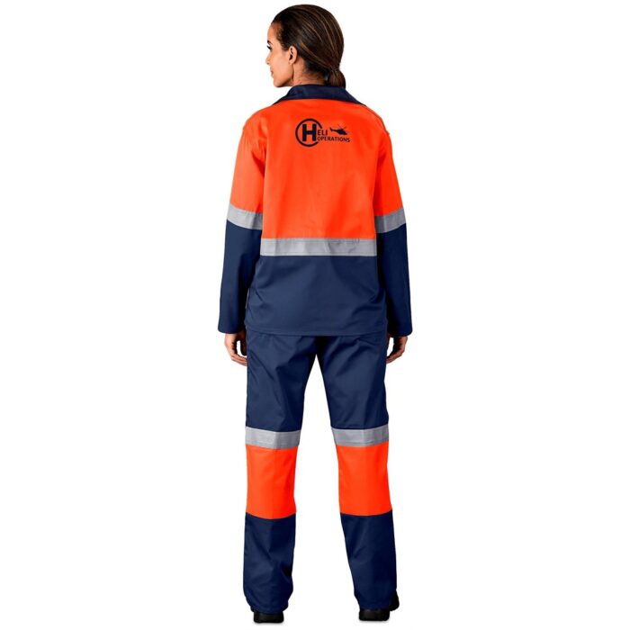 Traffic Premium Two-Tone Hi-Viz Reflective Jacket - Image 4
