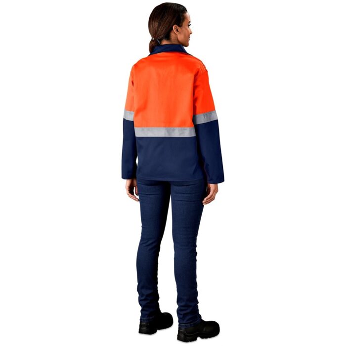 Traffic Premium Two-Tone Hi-Viz Reflective Jacket - Image 12