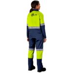 Traffic Premium Two-Tone Hi-Viz Reflective Jacket - Image 25