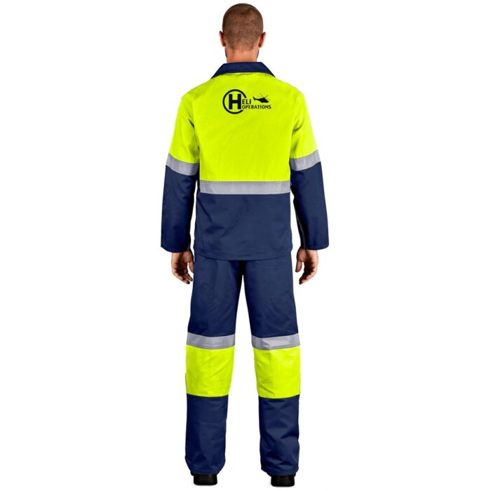 Traffic Premium Two-Tone Hi-Viz Reflective Jacket - Image 33