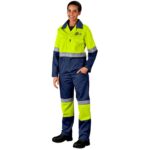 Traffic Premium Two-Tone Hi-Viz Reflective Jacket - Image 17