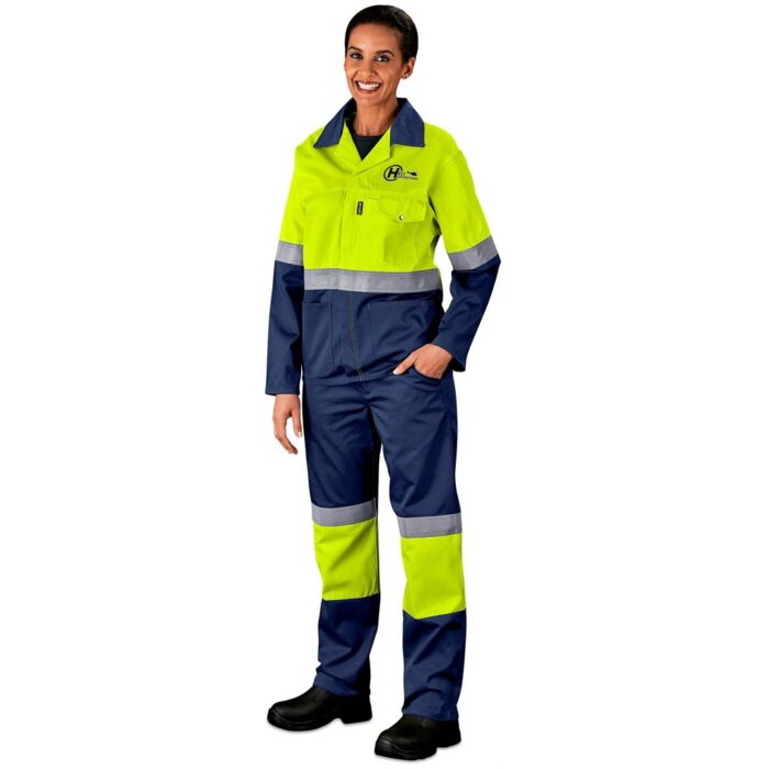 Traffic Premium Two-Tone Hi-Viz Reflective Jacket - Image 17