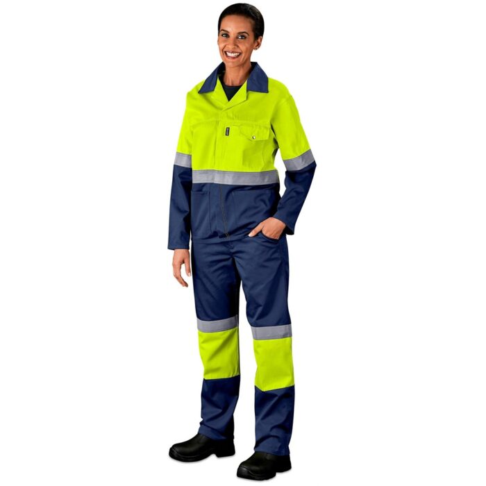 Traffic Premium Two-Tone Hi-Viz Reflective Jacket - Image 7
