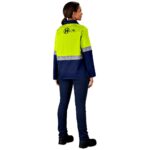 Traffic Premium Two-Tone Hi-Viz Reflective Jacket - Image 23