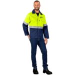 Traffic Premium Two-Tone Hi-Viz Reflective Jacket - Image 16