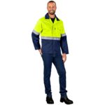 Traffic Premium Two-Tone Hi-Viz Reflective Jacket - Image 5