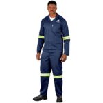Site Premium Polycotton Jacket - Reflective Arms - Yellow Tape - Image 6