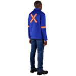 Site Premium Polycotton Jacket - Reflective Arms & Back - Orange Tape - Image 5
