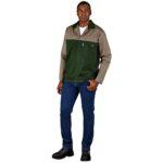 Site Premium Two-Tone Polycotton Jacket - Image 4