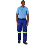 Site Premium Polycotton Pants - Reflective Legs - Yellow Tape - Image 8