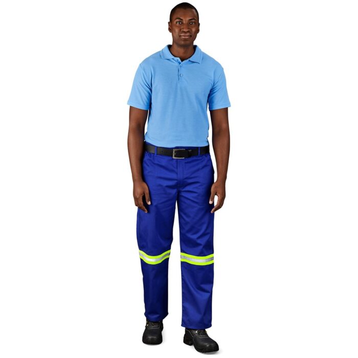 Site Premium Polycotton Pants - Reflective Legs - Yellow Tape - Image 8