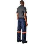 Site Premium Polycotton Pants - Reflective Legs - Orange Tape - Image 4