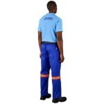 Site Premium Polycotton Pants - Reflective Legs - Orange Tape - Image 7